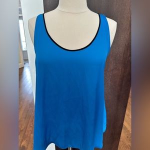 Sandro tank size 1 silk-like blue